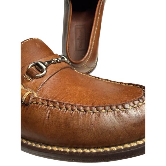 Men’s Cole Haan Brown Loafer with Distinctive Horsebit